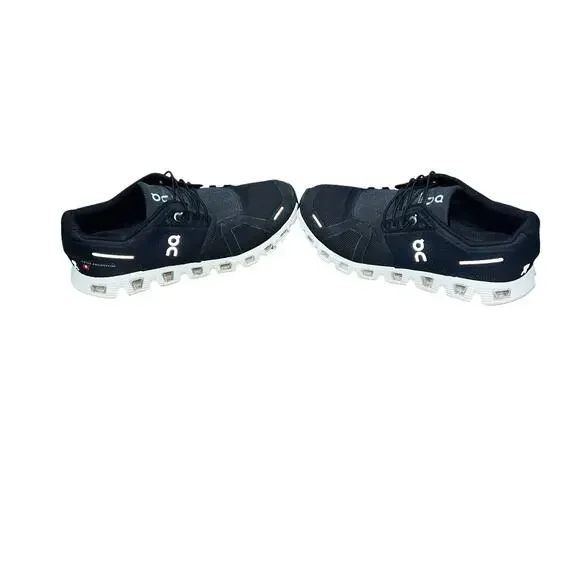 ON CLOUD Women's Black & White Speed Lacing Athletic Sneaker Size 8.5 - Picture 5 of 6